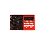Радиоприемник PERFEO (PF_D0565) PALM, красный