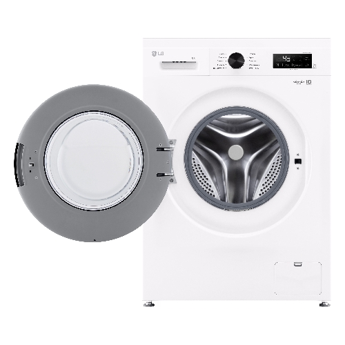 Стиральная машина LG F2Y1WS6W белый, загрузка фронтальная 6,5 кг, 1200 об/мин., класс: A