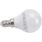 Лампа светодиодная GENERICA LL-G45-10-230-40-E14-G G45 10 Вт шар 4000К E14 230В