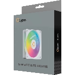 Вентилятор для корпуса Ocypus Gaммa F12 Elite WH ARGB, 120x120x25мм, 4-PIN PWM, 600-1800 RPM, 26 DBA MAX, HYDRO BEARING
