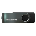 Флешка USB More Choice MF32-4 32Gb, USB 2.0, R/W 30/10, черный