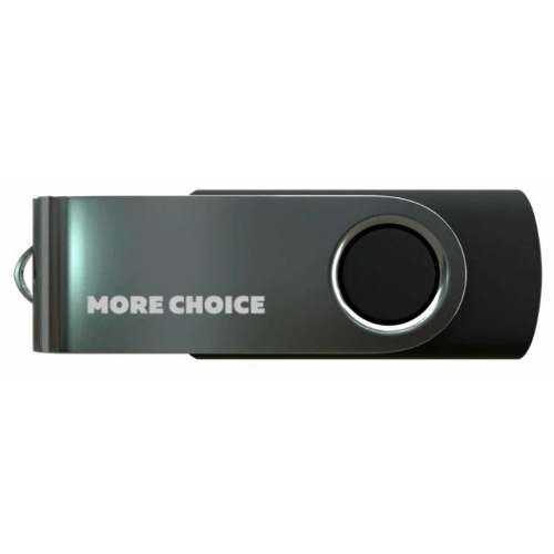 Флешка USB More Choice MF32-4 32Gb, USB 2.0, R/W 30/10, черный