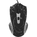 Комплект клавиатура+мышь Defender Aura MKP-117 проводной, USB, 2400 DPI, черный