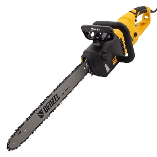 Пила цепная электрическая Denzel EDS-2200, 2,2кВт, продольная, шина 45 см, шаг 3/8, паз 1,3 мм, 62 зв