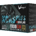 Блок питания Aerocool/Formula 1000W Retail KCAS PLUS 1000GM, 80 PLUS Gold, ATX v2.4, модульный, fan 14cm, 6x PCI-E [6+2-Pin], 10x SATA, 6x MOLEX