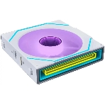 Вентилятор для корпуса Lian-Li Uni Fan SL-INF Wireless 120 Reverse ARGB 120х122.1x28 белый 4-pin 32.2дБ (G99.12RSLIN1W1W.R0) Ret