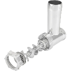 Мясорубка электрическая Vitek VT-MG3600 черный, 1800 Вт, 1.6 кг/мин, реверс, защита от перегрузки, насадки - 4