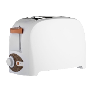 Тостер Centek CT-1420 (белый) 750 Вт, 7 уровней мощности, теплоизолированный корпус, функция отмены