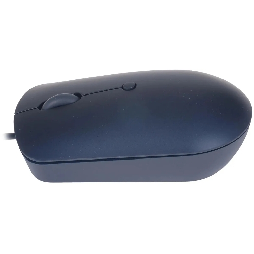 Мышь проводная Lenovo 540 синий, 2400 dpi, USB-C, кнопки - 4