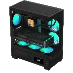 Компьютерный корпус AeroCool/Formula V Line Crystal E1 Black, ATX, TYPE-C*1, USB3.0*2, Switch Display Panel