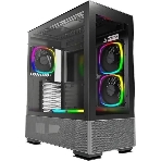 Компьютерный корпус Montech SKY TWO черный без БП ATX 3x140мм 2xUSB3.0 1xUSB3.1 audio bott PSU