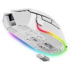 Мышь беспроводная/проводная Razer Basilisk V3 Pro 35K белый, 35000 dpi, радиоканал, Bluetooth, USB, кнопки - 11