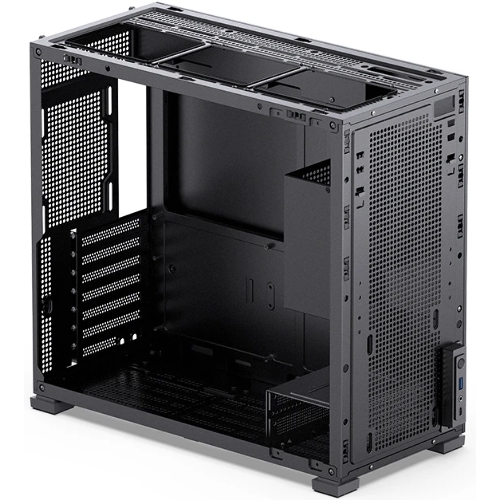 Компьютерный корпус без блока питания JONSBO D41 STD Black ATX без БП, боковая панель из закаленного стекла, mini-ITX, micro-ATX, ATX, черный