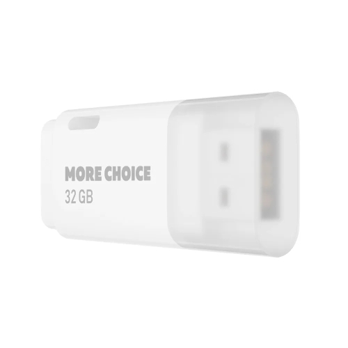 Флешка USB More Choice MF32 32Gb белый