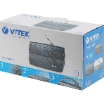 Радиоприемник Vitek VT-3591 (GY) LED индикатор Телескопическая антенна Тип батареек	UM-1