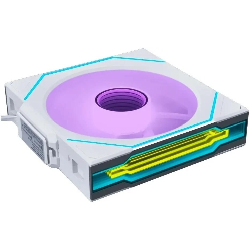 Вентилятор для корпуса Lian-Li Uni Fan SL-INF Wireless 120 Reverse ARGB 120х122.1x28 белый 4-pin 32.2дБ (G99.12RSLIN1W1W.R0) Ret