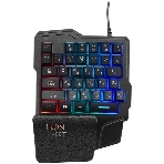 Цифровой блок Oklick 701G IRON FIST проводная, USB Type-A, чёрный