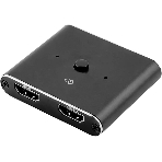 Переключатель аудио-видео Digma HDMI (f)/HDMI (f)/HDMI (f) черный (D-HSW-V2.0X2)