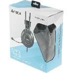 Гарнитура A4Tech Fstyler FH200i серый, проводная