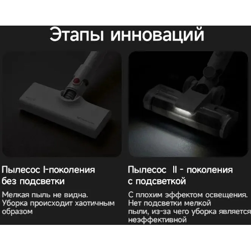 Пылесос ручной Deerma DEM-T30W Station серый/черный, питание от аккумулятора, 240 Вт, уборка сухая, пылесборник 0.56 л, работа от АКБ max 45 мин