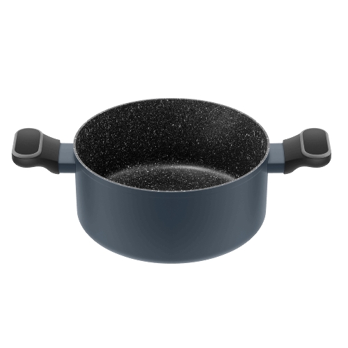 Кастрюля Maunfeld FRIDA MCS47FA02DG из кованого алюминия со стеклянной крышкой, 24 см, 4,7 л.