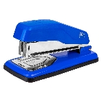 Степлер Deli E0414S/Blue 24/6 26/6 (25 листов) синий, 50 скоб, коробка