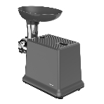Мясорубка электрическая CENTEK CT-1626 черный, 2000 Вт, 2.0 кг/мин, реверс, защита от перегрузки, насадки - 6