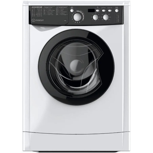 Стиральная машина Indesit MyTime EWUD 4105 BK CIS белый, загрузка фронтальная 4 кг, 1000 об/мин., класс: А