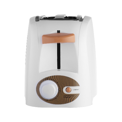 Тостер Centek CT-1420 (белый) 750 Вт, 7 уровней мощности, теплоизолированный корпус, функция отмены