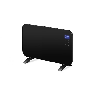 Конвектор электрический Neoclima AURA-1500B черный, 1500 Вт, 20 м2, электронный термостат, Wi-Fi