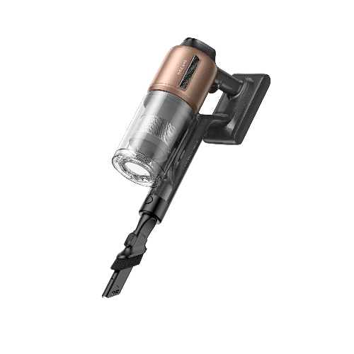 Пылесос вертикальный Dreame Cordless Vacuum Cleaner Z20AquaCycle Station черный/золотистый, питание от аккумулятора, 250 Вт, уборка влажная/сухая, пылесборник 0.6 л
