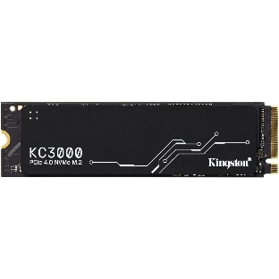 Накопитель SSD Kingston 512Gb M.2 KC3000 SKC3000S/512G (PCI-E 4.0 x4, up to 7000/3900Mbs, 3D TLC, NVMe, 400TbW, Phison E18, 22х80мм, LP heatsink)