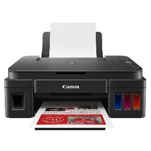 МФУ струйное Canon PIXMA G3416 (2315C052), А4, цветной, печ. 8.8 стр/мин. (ч/б) 5 стр/мин. (цвет), скан. до 3 стр/мин., 4800x1200 dpi (печать) 1200х600 dpi (скан.), USB, Wi-Fi