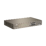 Коммутатор неуправляемый IP-COM G1110P-8-150W Ethernet 8GE+2SFP С 8-Портовым PoE