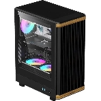 Компьютерный корпус Aerocool/Formula TimberLine T1 черный без БП ATX 4x120мм 1xUSB 2.0 1xUSB 3.0 1xUSB3.1 audio bott PSU