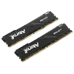 Оперативная память Kingston Fury Beast, DDR4, 64GB (2x32GB), 3200MHz, CL16, DIMM, черный
