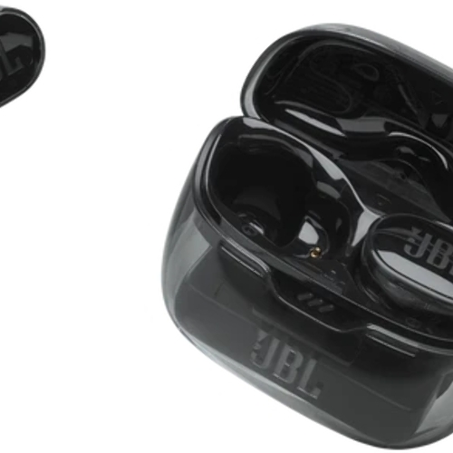 Наушники TWS JBL Tune Buds Ghost черный, внутриканальные, Bluetooth, активное шумоподавление