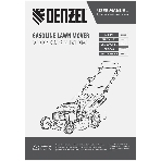 Газонокосилка бензиновая Denzel GLD-520SP-VE, 196 см3,шир 52 см,привод,вариатор,эл.старт, 60 л