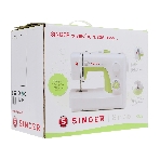Швейная машина Singer Simple 3229 белый, электромеханическая, вертикальный качающийся, 29 операций, петля полуавтомат
