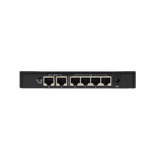 Коммутатор неуправляемый PoE ORIGO OS1206P/60W/A1A 4x100Base-TX PoE+, 2x100Base-TX, PoE-бюджет 60 Вт, корпус металл