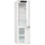 Встраиваемый холодильник Gorenje NRKI517141 белый двухкамерный 175/68 л морозилка снизу, No Frost
