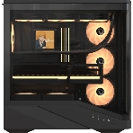 Компьютерный корпус Formula V Line Crystal U9 PA Black, ATX, TYPE-C*1, USB3.0*2, Curved Glass, SIDE 3x PERFORMANCE ARGB, REAR 1x PERFORMANCE ARGB
