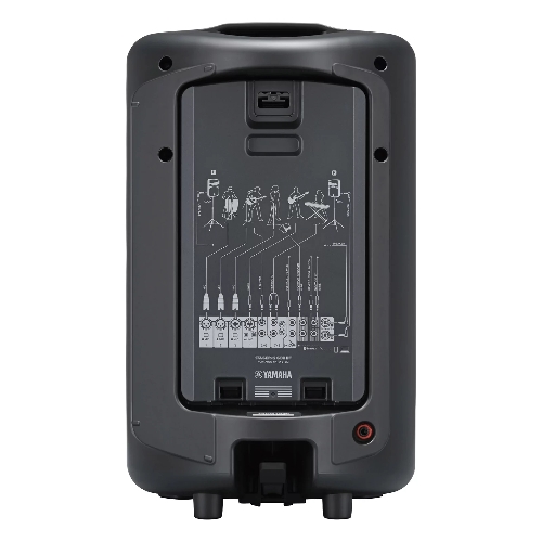 Система звукоусиления Yamaha STAGEPAS600BT портативная, 680 Вт, 2 х 10"+1.4", 10-канальный микшер (4 моно/линейных входа + 6 моно/3 стерео линейных входа), Входы Hi-Z (с высоким сопротивлением), Bluetooth