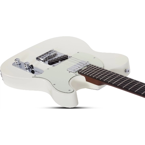 Электрогитара SCHECTER NICK JOHNSTON PT A.SNOW - электрогитара 6-струнная. 22 лада, корпус: ольха, гриф: запеченый клен, накладка: черное дерево, на болтах, звукосниматели: Schecter Diamond Nick Johnston Single Coil и Diamond PT-S, громкость/тон (Push-Pu