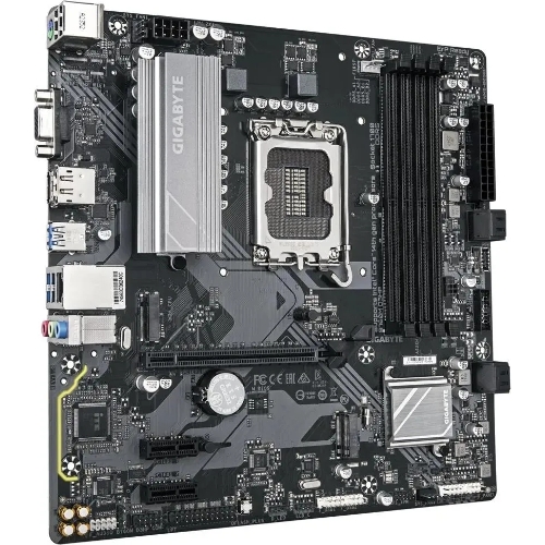 Материнская плата Gigabyte B760M D3HP DDR5, LGA 1700, Intel B760, 4xDDR5, 4xSATA, 2xM.2, 1xPCIe 4.0 x16, 1xPCIe x1, 1xHDMI, 1xVGA, 1xDP, 1x 1Gb LAN, 3xUSB-A 3.2 Gen 1, 2xUSB-A 2.0, 3x3.5 мм, 7.1, mATX