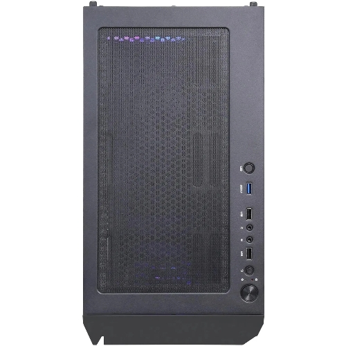 Компьютерный корпус Accord 3312 черный без БП ATX 2xUSB2.0 1xUSB3.0 audio bott PSU
