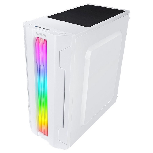 Компьютерный корпус ALSEYE Auro 3.0-W Mini-ITX/Micro ATX/ATX, USB 2.0*2+HD Audio+USB 3.0*1, 