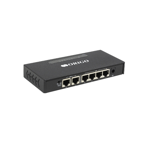 Коммутатор неуправляемый PoE ORIGO OS1206P/60W/A1A 4x100Base-TX PoE+, 2x100Base-TX, PoE-бюджет 60 Вт, корпус металл