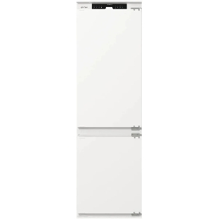 Встраиваемый холодильник Gorenje NRKI517141 белый двухкамерный 175/68 л морозилка снизу, No Frost