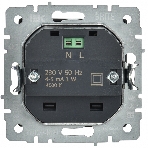 Подсветка светодиодная встраиваемая IEK BRITE ПЛ20-БрЧ (BR-FL20-K02) черный